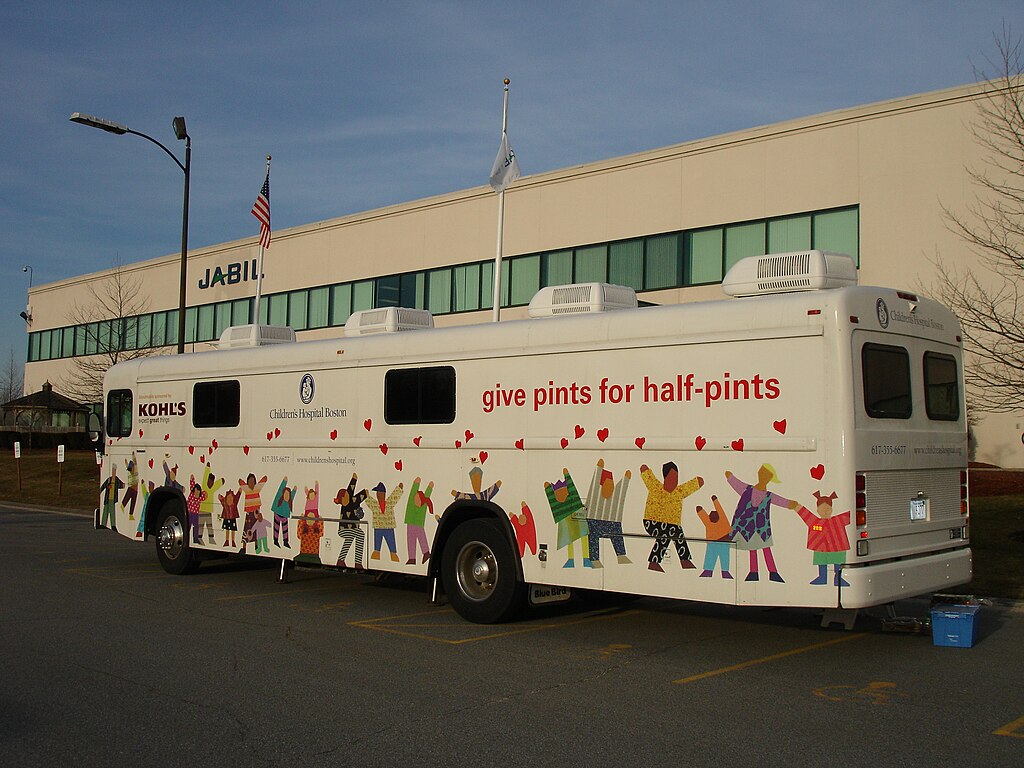 Blood Drive Bus 2008 March