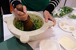 Pesto maken